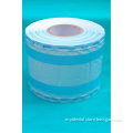 Medical disposable sterilized needle holder gusseted roll bags